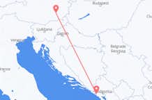 Vols de Graz à Tivat