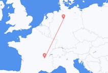 Flights from Lyon, France to Hanover, Germany