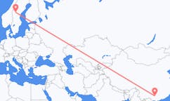 Flights from Liuzhou to Östersund