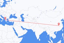 中国出发地 武汉市飞往中国目的地 普雷韋扎的航班