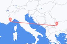 Flyrejser fra Sofia, Bulgarien til Monaco, Monaco