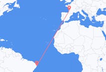 Flyrejser fra Recife, Brasilien til Bordeaux, Frankrig