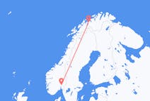 Flyg från Sørkjosen, Norge till Oslo, Norge