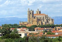 Slott i Narbonne i Frankrike