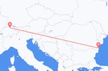 Flights from Constanta to Zurich