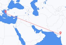 Flyreiser fra Ahmadabad, til Khios