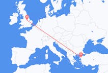 Flights from Edremit, Turkey to Nottingham, the United Kingdom