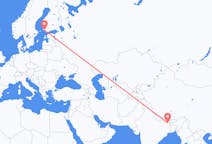 Flights from Biratnagar, Nepal to Turku, Finland