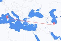 Flights from from Tehran to Alghero