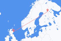 Flights from Kuusamo to Aberdeen