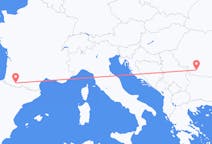 出发地 罗马尼亚克拉約瓦目的地 法国卢尔德的航班