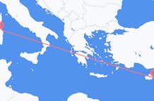 Flights from Olbia to Larnaca
