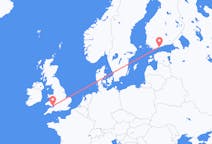 从加迪夫飞往赫尔辛基的航班
