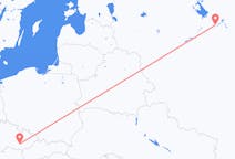 Fly fra Jaroslavl til Brno