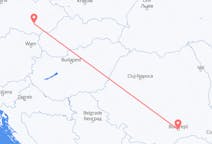 Vluchten van Brno, Tsjechië naar Boekarest, Roemenië