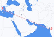 Flyreiser fra Shirdi, India til Athen, Hellas