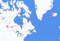 Flyreiser fra Saskatoon, til Reykjavík