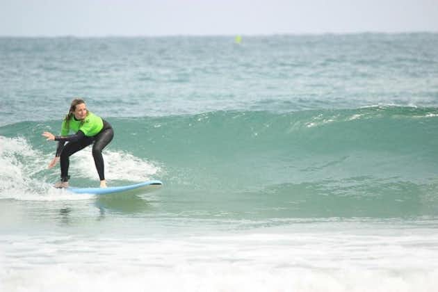 Cours de surf privé individuel à Newquay, pour les surfeurs débutants / novices