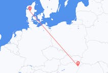 Flights from Karup, Denmark to Debrecen, Hungary