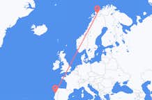 Vuelos de Bardufoss, Noruega a Oporto, Portugal