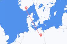 Flyrejser fra Kristiansand til Berlin