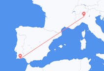 Flyg från Milano, Italien till Faro, Portugal