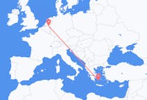 Flyreiser fra Eindhoven, Nederland til Plaka, Hellas