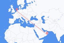 Vols de Duqm, Oman pour Amsterdam, Pays-Bas