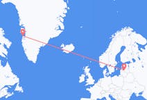 Flights from Riga, Latvia to Aasiaat, Greenland