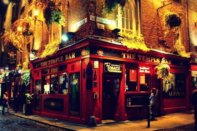 Dublin Temple Bar natttur på spansk