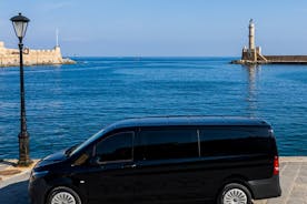 Private Transfers from Chania Airport to Rethymno center one way 