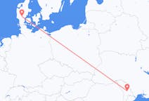 Flyreiser fra Chișinău, Moldova til Billund, Danmark