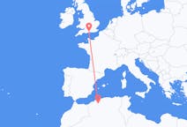 Flights from Tiaret, Algeria to Southampton, the United Kingdom