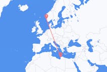 Flights from Benghazi to Haugesund