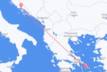 Fly fra Split til Syros