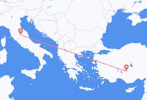 Рейсы из Перуджи, Италия в Конью, Турция