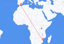 Flyreiser fra Vilankulo, Mosambik til Melilla, Spania