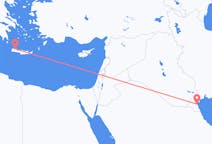 从科威特城飞往哈尼亚的航班