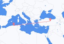 Loty z bedżaja, Algieria do Śiwy, Turcja
