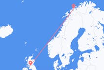 Voli da Tromsø, Norvegia a Glasgow, Scozia
