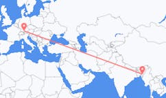 出发地 印度艾藻尔目的地 德国梅明根的航班