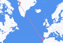 Рейсы из Эс-Сувейры, Марокко в Илулиссат, Гренландия