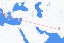 Flyrejser fra Sukkur til Zakynthos Island