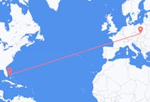 Flyrejser fra Frihavn, Bahamas til Katowice, Polen