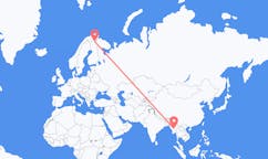 Flights from Naypyidaw to Ivalo