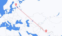 Flights from Kathmandu, Nepal to Savonlinna, Finland