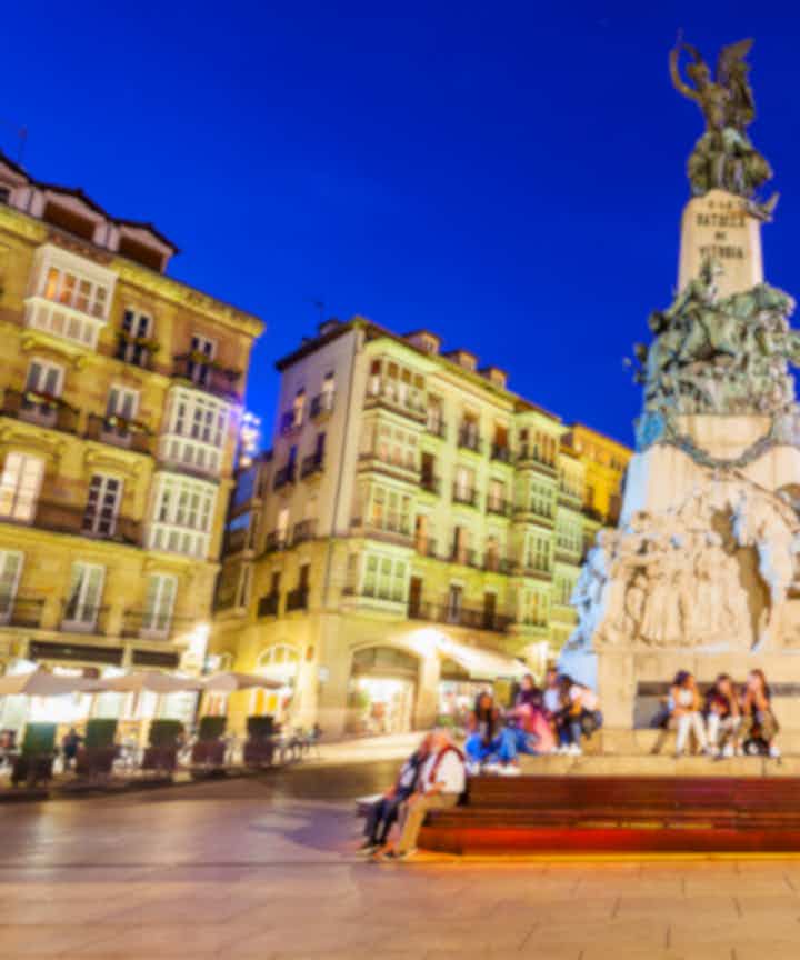 Flights from Toulouse in France to Vitoria-Gasteiz in Spain