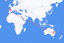 Flights from Parkes, Australia to Madrid, Spain