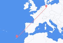 Flights from Hanover, Germany to Vila Baleira, Portugal