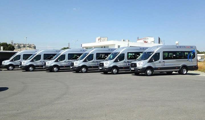 Shared shuttle transfer from Hotels to Paphos Airport